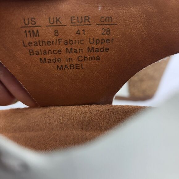 Zodiac Mabel Cork Ankle Strap Wedge Sandals - Picture 6 of 16